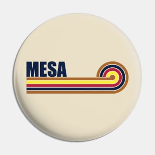 Mesa Arizona horizontal sunset Pin