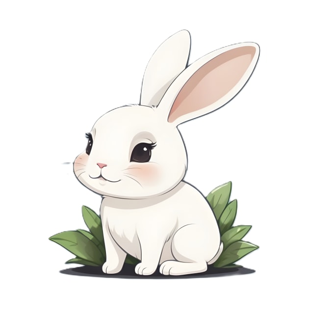 Fluffy Rabbit with Big Floppy Ears by RI-LYTA