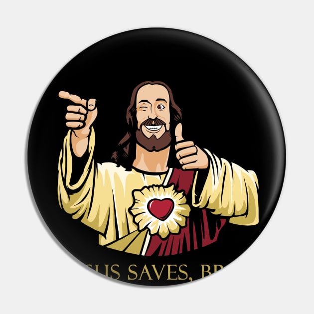 Buddy Christ Pin by valentinahramov