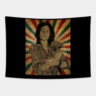 Alien (1979) Ripley // Photo Vintage Retro Look Fan Design Tapestry