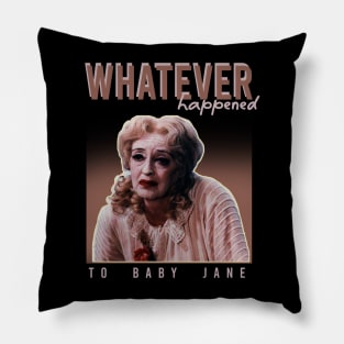 baby jane vintage Pillow