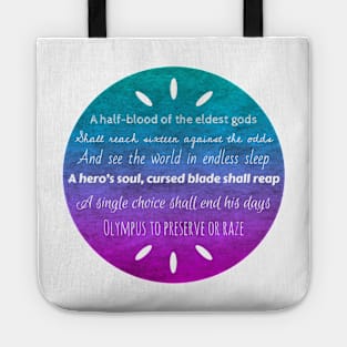 Percy Jackson Prophecy Tote