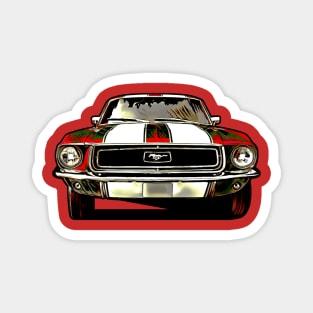 Classic Ford Mustang Magnet