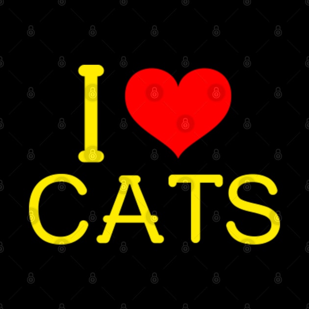 I love cats by ArtJoy