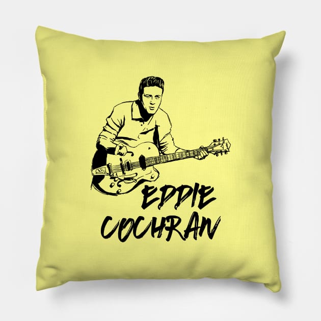 Eddie C Pillow by Erena Samohai