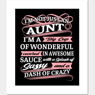 That's My Nephew Out There Baseball Aunt for Mothers Day Poster