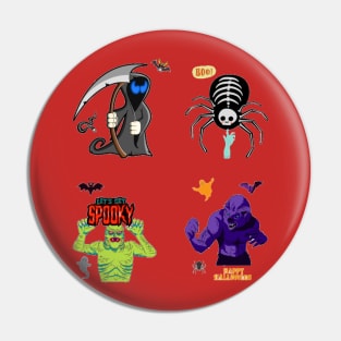 Spooky Halloween Pin