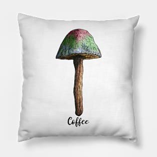 Mushroom Coffee Pillow