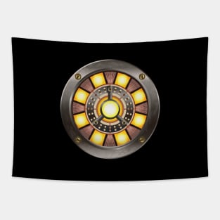 Retro Steam Punk Arc Reactor Tapestry