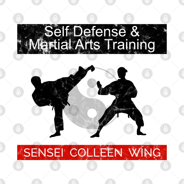 Flyer for Colleen Wing Dojo by AO01