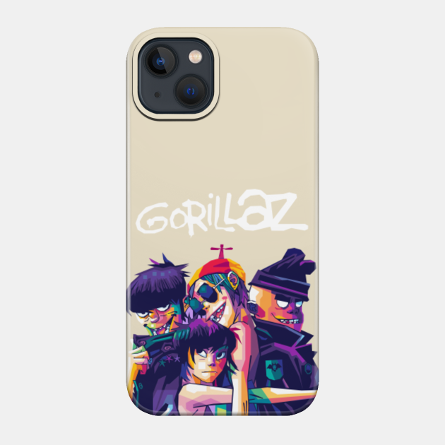 Gorillaz band - Gorillaz - Phone Case