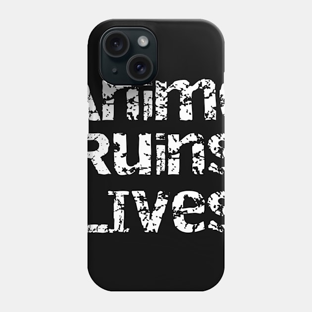 Japanese Manga Anime Ruins Lives Gift Print Cosplay Anime Print Phone Case by Linco