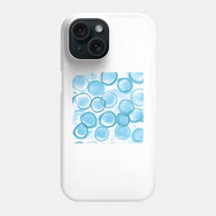 Blue Circles Phone Case