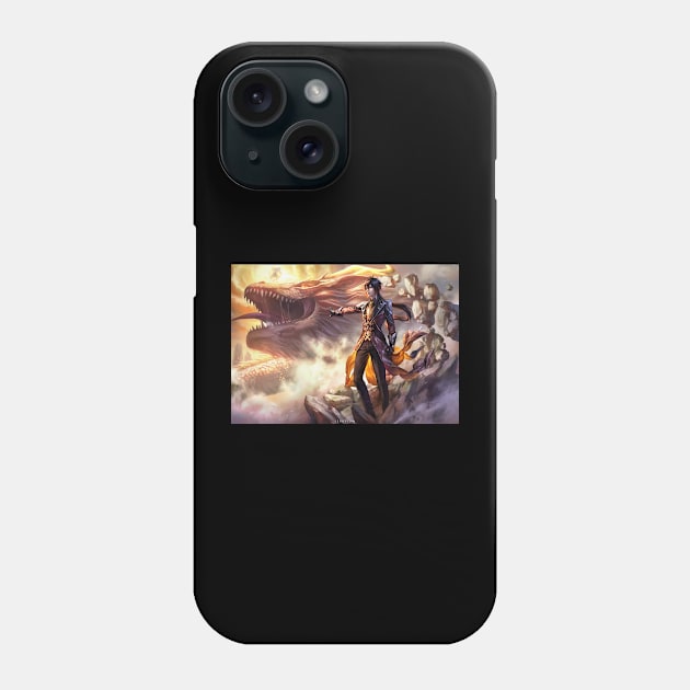 Zhong Li Phone Case by JerryLoh Art