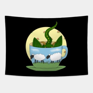 Dragon in a Teacup Tapestry