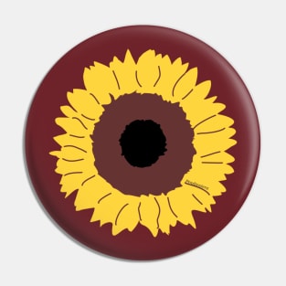 Sunflower Pin