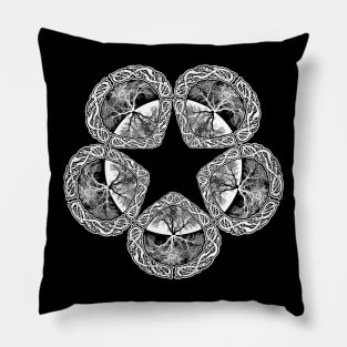 Tree of Life Circle Pillow