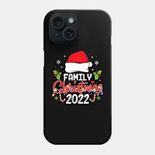 Family Christmas 2022 Matching Shirts Funny Santa Elf Squad Xmas Phone Case