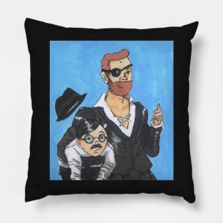 Fernando Pessoa and Camões - Literature Bros Pillow