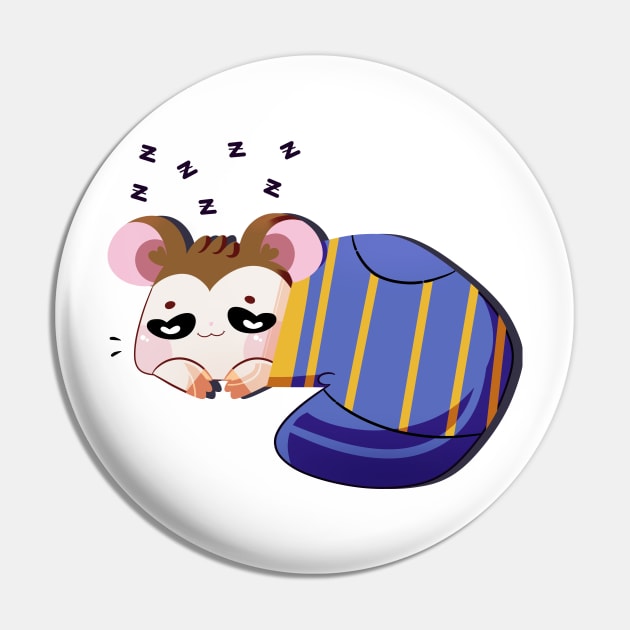 Snoozer Pin by scribblekisses