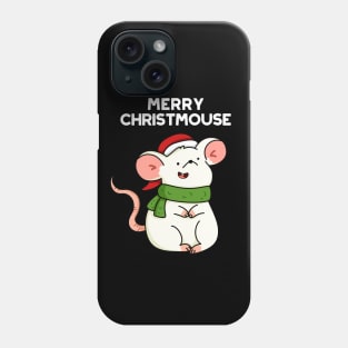 Christmouse Cute Christmas Mouse Pun Phone Case