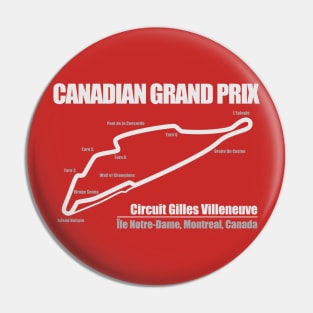 Canadian Grand Prix DS Pin