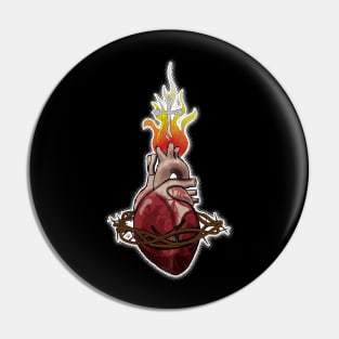 Sacred Heart Pin