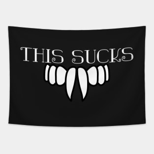 This Sucks Vampire Tapestry