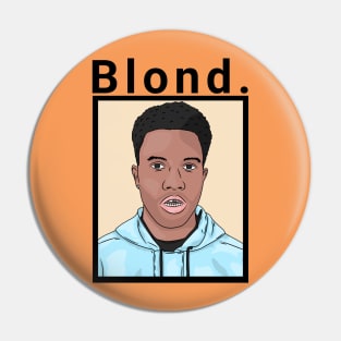 Frank Blond. Ocean - Pop Cartoon Flat Drawing Pin