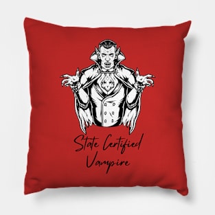 State Certified Vampire Pillow