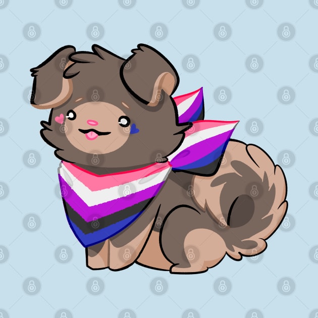 Proud Pupper (Genderfluid) by Ribombyliidae