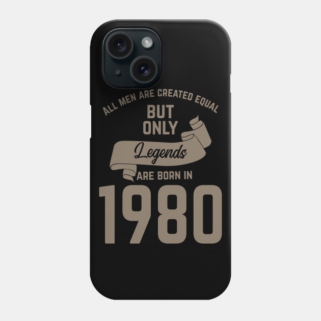 1980 birthday gift Phone Case by rodmendonca