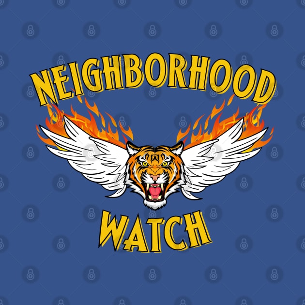 Neighborhood Watch Tiger by Meta Cortex