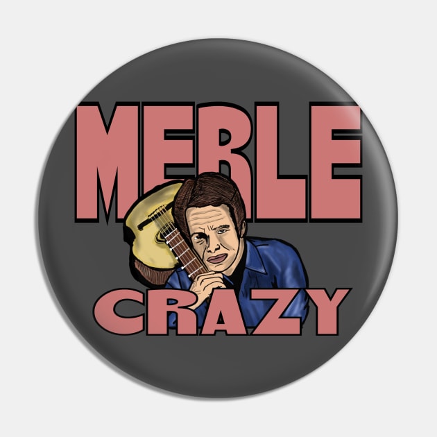 Merle Crazy Pin by TL Bugg