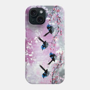 Grey and Pink 3 Phone Case