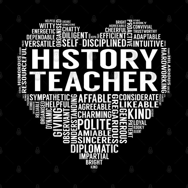 History Teacher Heart by LotusTee