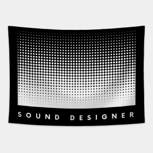 Sound Designer White Tapestry