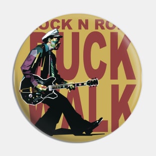 Rock n roll duck walk Pin