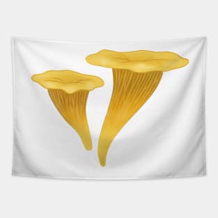 Chanterelle Mushroom Tapestry