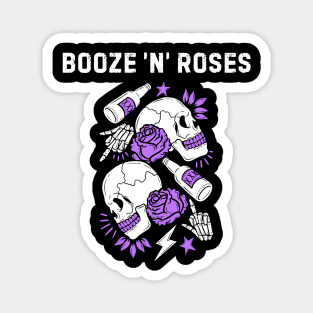 Booze ’N’ Roses Magnet