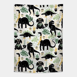 Hipster Dinos Pattern Tapestry