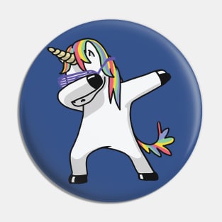 Dabbing Unicorn 1 Pin