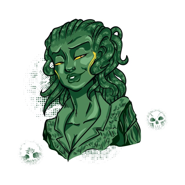 Vraska, Green Mage for White by EverTomorrow