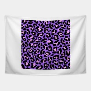 Pink and Purple Cheetah Print Tapestry