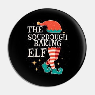 The Sourdough Baking Elf Xmas Family Matching Pin