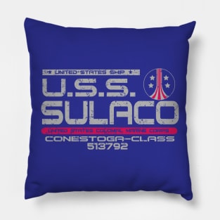 Uss Sulaco aged Pillow