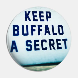 Secret Buffalo Pin