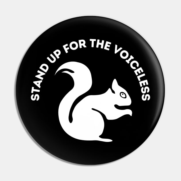 Stand up for the voiceless Pin by Syntax Wear
