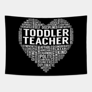 Toddler Teacher Heart Tapestry