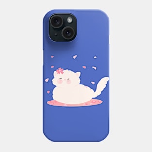 Cherry Blossom cat Phone Case